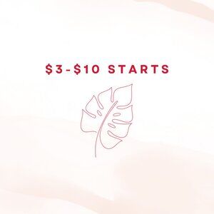 $3-$10 START ITEMS!!